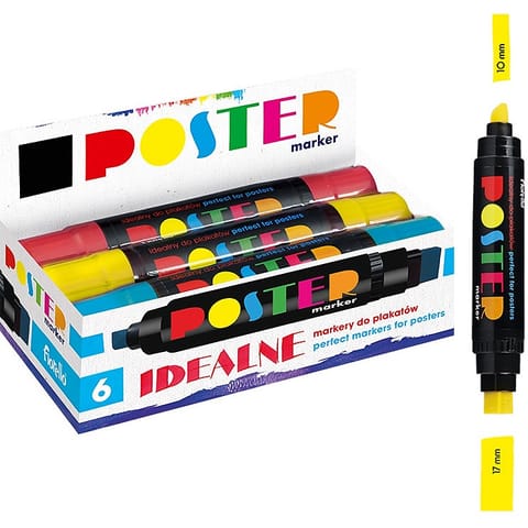 ⁨Marker Fiorello Poster GR-1712 żółty⁩ w sklepie Wasserman.eu