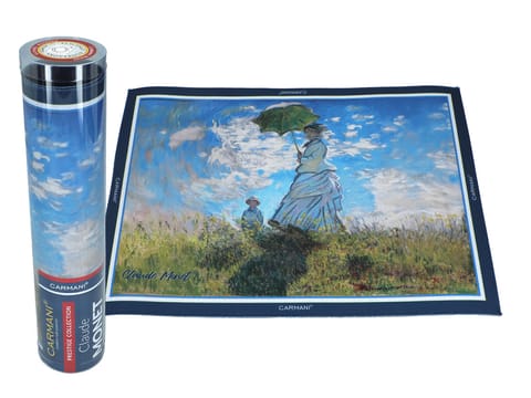 ⁨Table pad - C. Monet, Woman with Umbrella (CARMANI)⁩ at Wasserman.eu