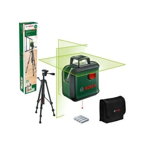 BOSCH LASER ADVANCED LEVEL 360 UNI ZIELONY +TT150 w sklepie Wasserman.eu