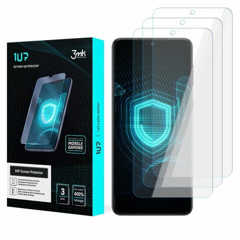 ⁨3MK Folia 1UP Xiaomi Redmi 12 Folia Gaming 3szt⁩ w sklepie Wasserman.eu