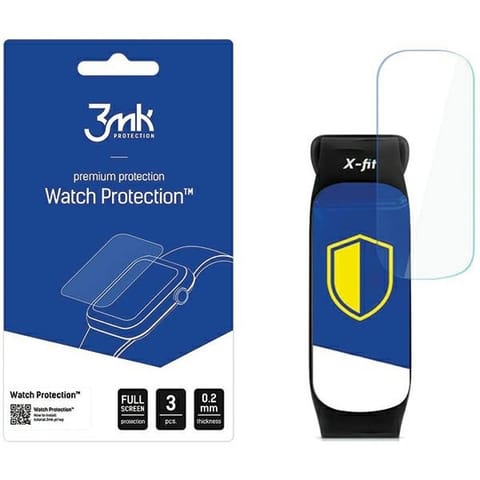 ⁨3MK Folia ARC Watch Niceboy X-Fit Plus /Solar Folia Fullscreen⁩ w sklepie Wasserman.eu