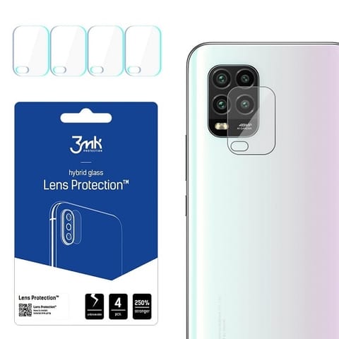 ⁨3MK Lens Protect Xiaomi Mi 10 Lite 5GOchrona na obiektyw aparatu 4szt⁩ w sklepie Wasserman.eu