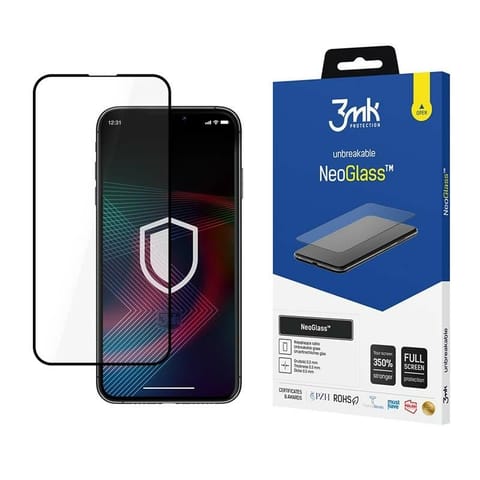⁨3MK NeoGlass iPhone 14 Plus 6,7" czarny black⁩ w sklepie Wasserman.eu