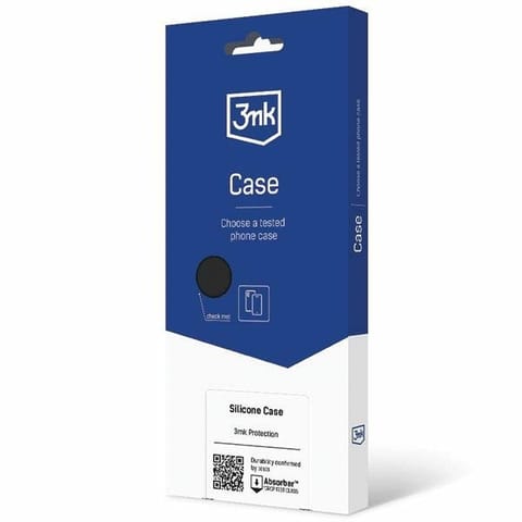 ⁨3MK Silicone Case Sam A24 4G A245czarny/black⁩ w sklepie Wasserman.eu