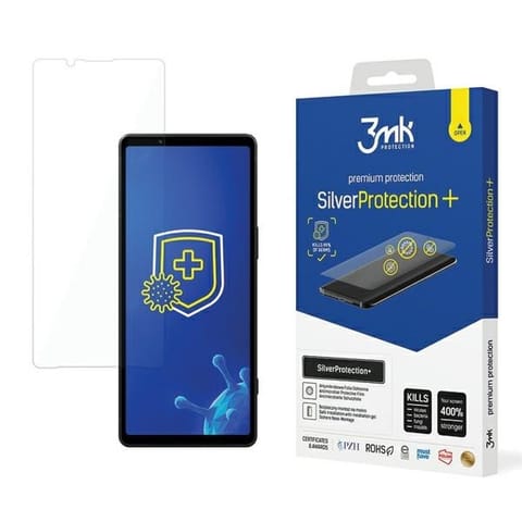 ⁨3MK SilverProtect+ Sony Xperia 5 V FoliaAntymikrobowa montowana na mokro⁩ w sklepie Wasserman.eu