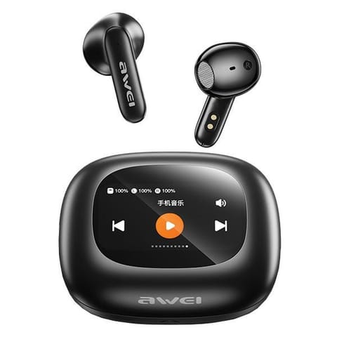 AWEI słuchawki Bluetooth 5.4 TP97TWS + stacja dokująca czarny/black w sklepie Wasserman.eu