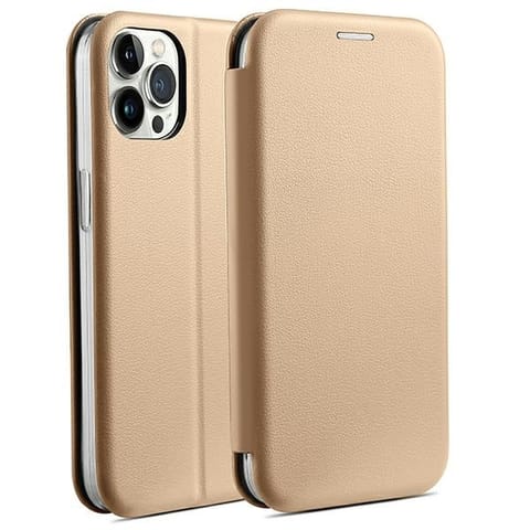 Beline Etui Book Magnetic iPhone 15 Pro6,1" złoty/gold w sklepie Wasserman.eu