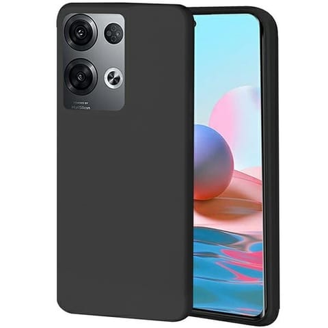 ⁨Beline Etui Candy Oppo Reno 8 Proczarny/black⁩ w sklepie Wasserman.eu