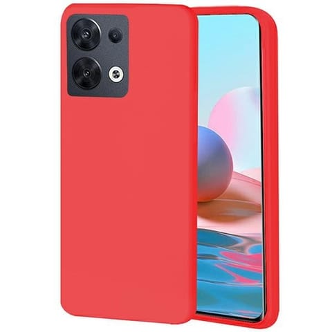 ⁨Beline Etui Candy Oppo Reno 8czerwony/red⁩ w sklepie Wasserman.eu