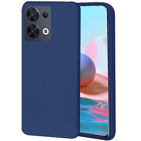 ⁨Beline Etui Candy Oppo Reno 8granatowy/navy⁩ w sklepie Wasserman.eu