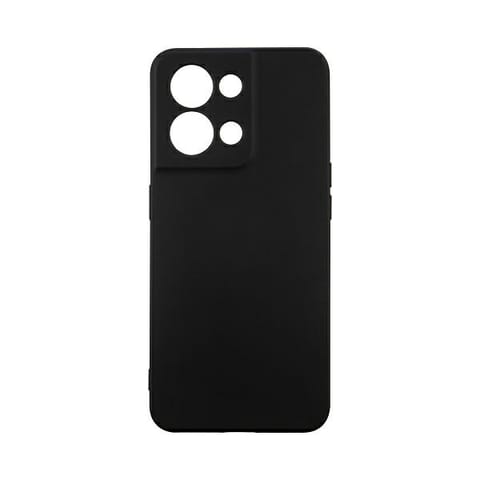 ⁨Beline Etui Silicone Oppo Reno 8 5Gczarny/black⁩ w sklepie Wasserman.eu