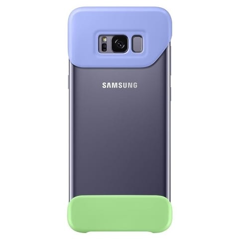 ⁨Etui Samsung EF-MG955CV S8 Plus G955 filetowy/violet 2 Piece Cover⁩ w sklepie Wasserman.eu