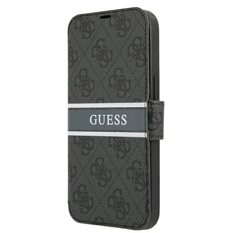 Guess GUBKP13L4GDGR iPhone 13 Pro / 13 6.1" grey/grey book 4G Stripe at Wasserman.eu