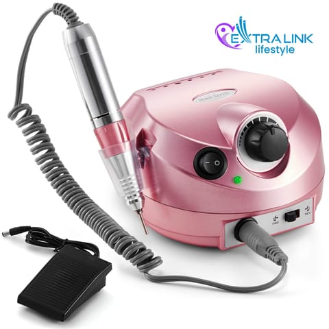 ⁨EXTRALINK FREZARKA DO PAZNOKCI NAIL DRILL 202 65W - RÓŻOWY⁩ w sklepie Wasserman.eu