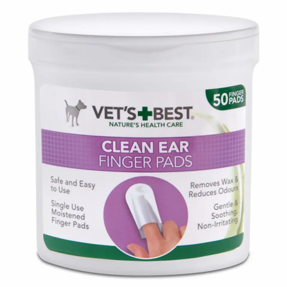 ⁨VET'S BEST FINGER EAR CLEANERS [80361] 50pcs⁩ at Wasserman.eu