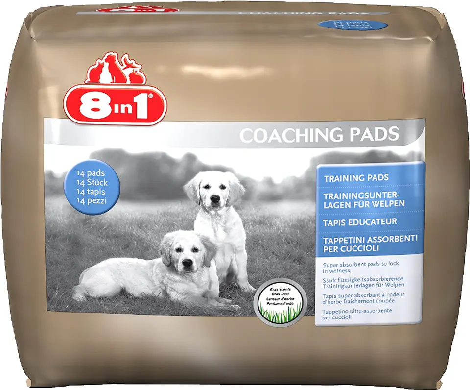 ⁨8in1 Mata absorbująca Training Pads 57x56cm - Small Bag 14 szt. [T102250]⁩ w sklepie Wasserman.eu