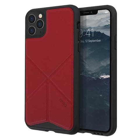 ⁨UNIQ etui Transforma iPhone 11 Pro Max czerwony/red⁩ w sklepie Wasserman.eu