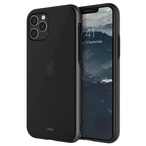 ⁨UNIQ etui Vesto Hue iPhone 11 Pro Max szary/gunmetal⁩ w sklepie Wasserman.eu