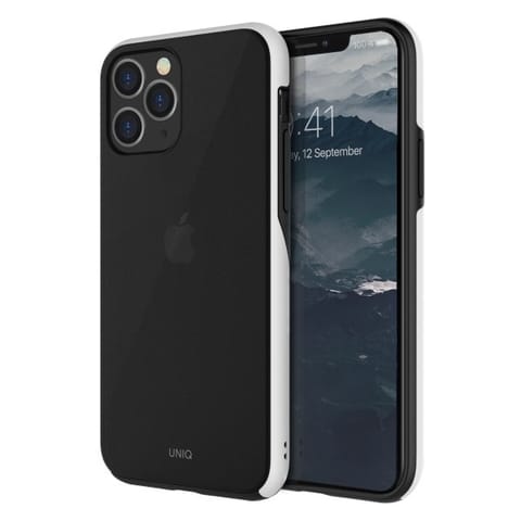 ⁨UNIQ case Vesto Hue iPhone 11 Pro white/white⁩ at Wasserman.eu