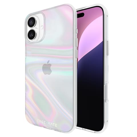 ⁨Case-Mate Soap Bubble - Etui iPhone 16 Plus (Iridescent)⁩ w sklepie Wasserman.eu
