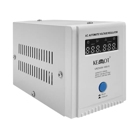 ⁨KEMOT SER-1000-S Automatic Voltage Stabilizer, 8% Precision⁩ at Wasserman.eu