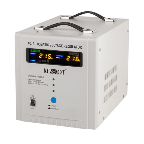 ⁨KEMOT SER-10000-S Automatic Voltage Stabilizer, 8% Precision⁩ at Wasserman.eu