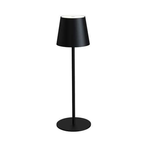 ⁨PLATINET TABLE RESTAURANT LAMP LAMPA BAROWA WATERPROOF IP44 REGULATION RECHARGABLE BLACK [45925]⁩ w sklepie Wasserman.eu