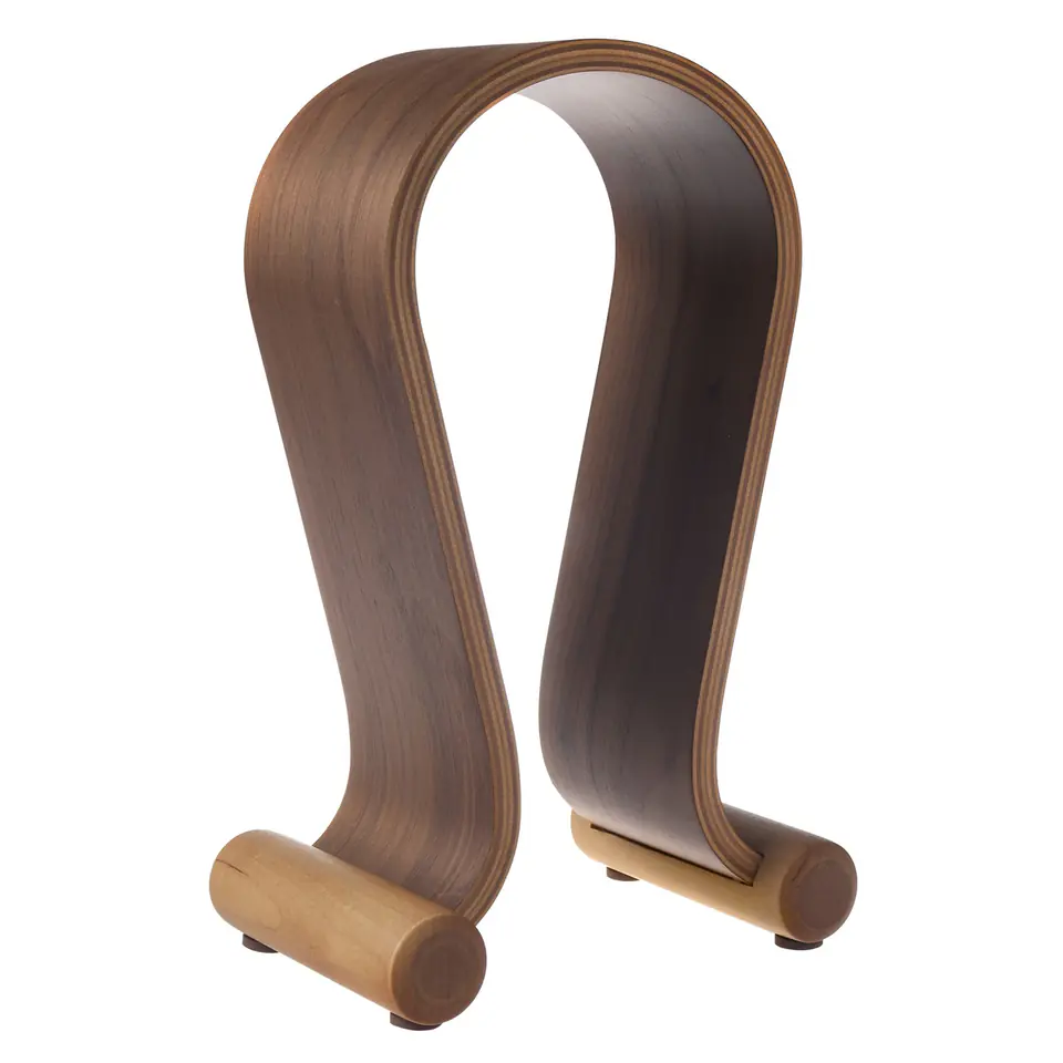 ⁨Maclean Stand, For Headphones, Wooden, Walnut Color, MC-815W⁩ at Wasserman.eu