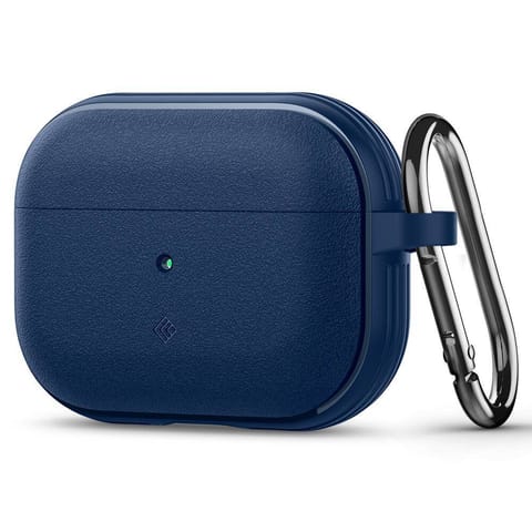 ⁨Etui APPLE AIRPODS PRO 1 / 2 Caselogy Vault Navy niebieskie⁩ w sklepie Wasserman.eu