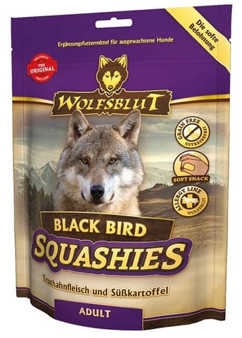 ⁨Wolfsblut Dog Squashies Black Bird - indyk i bataty 300g⁩ w sklepie Wasserman.eu