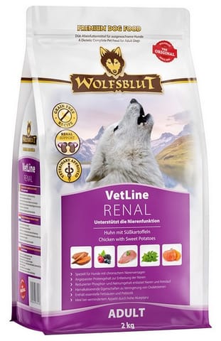 ⁨Wolfsblut Dog VetLine Renal - kurczak i bataty 2kg⁩ w sklepie Wasserman.eu