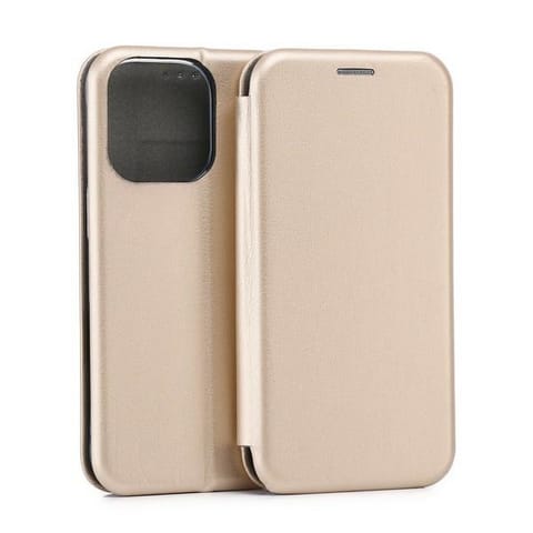 ⁨Beline Etui Book Magnetic iPhone 16 Pro6.3" złoty/gold⁩ w sklepie Wasserman.eu
