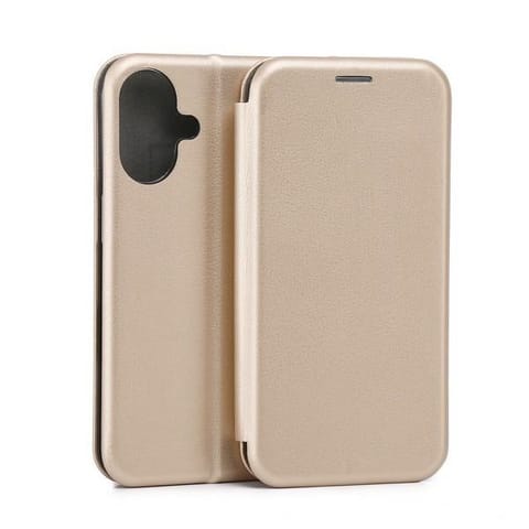 ⁨Beline Etui Book Magnetic iPhone 166.1" złoty/gold⁩ w sklepie Wasserman.eu