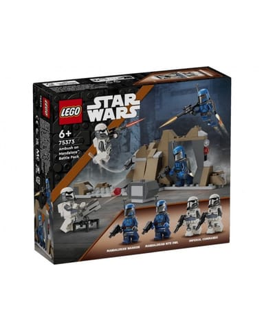 ⁨LEGO 75373 STAR WARS - Zasadzka na Mandalorze — zestaw bitewny⁩ w sklepie Wasserman.eu