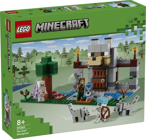 ⁨LEGO 21261 MINECRAFT - Wilcza twierdza⁩ w sklepie Wasserman.eu