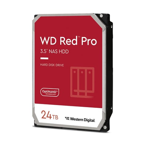 ⁨Western Digital Red Pro 3.5" 24 TB Serial ATA⁩ at Wasserman.eu