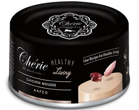 ⁨CHERIE Chicken Mousse - wet cat food - 80g⁩ at Wasserman.eu