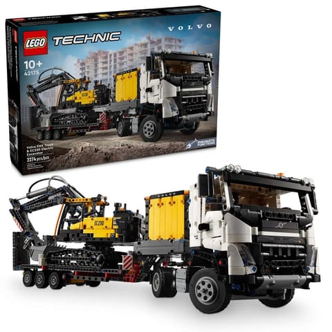 ⁨LEGO Technic 42175 Ciężarówka Volvo FMX i koparka EC230 Electric⁩ w sklepie Wasserman.eu