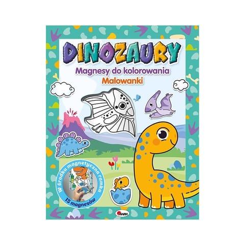 Magnesy do kolor. dinozaury w sklepie Wasserman.eu