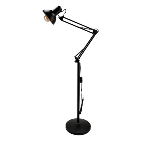 ⁨LUWES lampa podłogowa, 185 cm, E27, max. 18W, czarna⁩ w sklepie Wasserman.eu