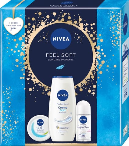 ⁨NIVEA Feel Soft Zestaw prezentowy (01826)⁩ w sklepie Wasserman.eu