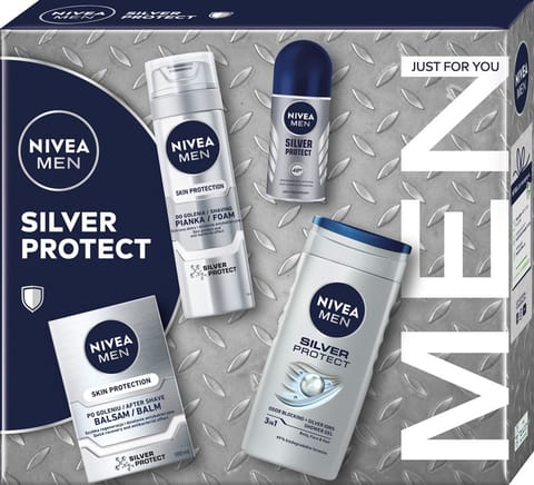 ⁨NIVEA Men Silver Protect Zestaw prezentowy (01812)⁩ w sklepie Wasserman.eu