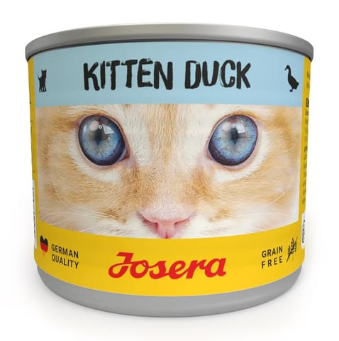 ⁨Josera Kitten kaczka puszka dla kotów 200g⁩ w sklepie Wasserman.eu