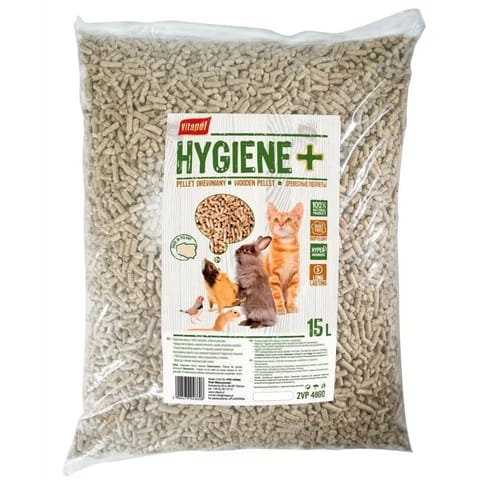 ⁨VITAPOL Hygiene+ - wood pellets - 15l⁩ at Wasserman.eu