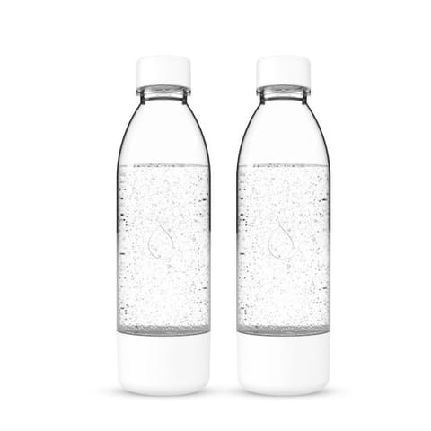 ⁨PushAir 2 bottles for Dafi 0.7 l saturator white⁩ at Wasserman.eu