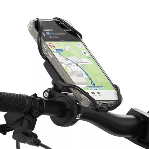 ⁨Uchwyt rowerowy Ringke Quick and Go Bike Mount  do telefonu na kierownicę na rower motor hulajnoga Czarny⁩ w sklepie Wasserman.eu