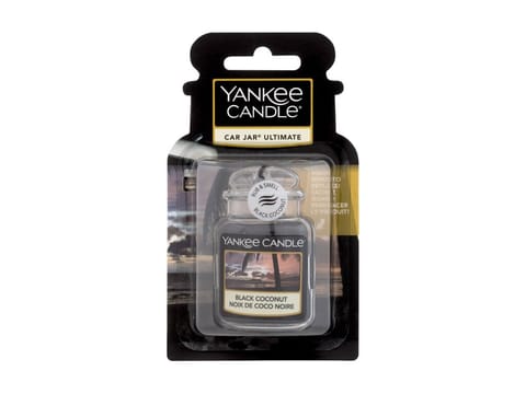 ⁨Yankee Candle Black Coconut Car Jar  Zapach samochodowy 1 szt (U)⁩ w sklepie Wasserman.eu