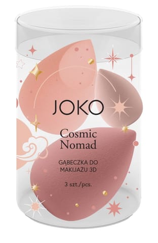 ⁨JOKO Gąbeczka do makijażu 3D Cosmic Nomad 1op.-3szt⁩ w sklepie Wasserman.eu