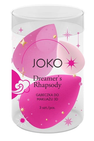 ⁨JOKO Gąbeczka do makijażu 3D Dreamer`s Rhapsody 1op.-3szt⁩ w sklepie Wasserman.eu