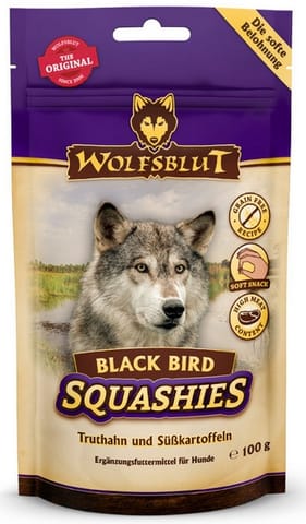 ⁨Wolfsblut Dog Squashies Black Bird - indyk i bataty 100g⁩ w sklepie Wasserman.eu